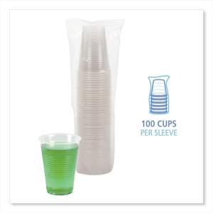 Boardwalk BWKTRANSCUP14PK 14 Onzas Vasos de Plástico de Polipropileno para Bebidas Frías con Tapa Translúcida, Paquete de 50, para Bebidas Frías, Té con Leche, Vodka - Product Image 3