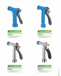 <span class=keywords><strong>Lance</strong></span> de lavage de voiture à jet <span class=keywords><strong>d</strong></span>'eau à <span class=keywords><strong>haute</strong></span> <span class=keywords><strong>pression</strong></span> Wande WD52002, en ABS, avec buse de pulvérisation réglable, jet de brouillard, douce - Product Image 2