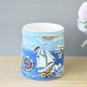 BONWILL-tazas <span class=keywords><strong>de</strong></span> cerámica personalizadas, tazas <span class=keywords><strong>de</strong></span> porcelana con <span class=keywords><strong>mapa</strong></span> - Product Image 4