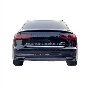 Kit carrosserie pour Audi A6 C7, nouveaux phares et feux arrière en plastique, découpes de pare-chocs, feux antibrouillard - Accessoires automobiles - Product Image 6