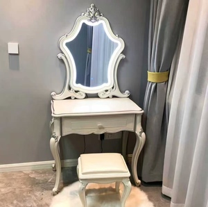 Coiffeuse de luxe de style européen français, coiffeuse moderne et élégante, mobilier de chambre haut de gamme pour villa américaine - Product Image 5