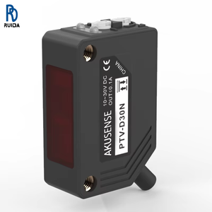 Capteur photoélectrique à réflexion diffuse AkuSense, capteur optique économique, capteur tactile - Product Image 1