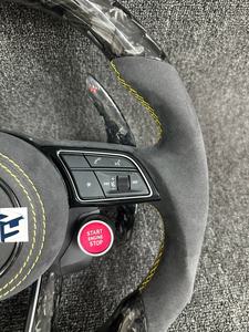 Volante in Fibra di Carbonio Forgiata per Audi A4 B9 A5 A3 S4 S5 RS4 RS5 2017 2018 2019 2020 2021 2022 - Product Image 3