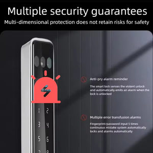 Smart WiFi Biometric Face Recognition Door Lock for Hotels Apartments Aluminum Keyless <strong>Security</strong> Remote Unlock - Product Image 5