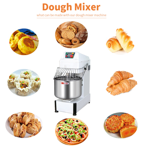 Máy trộn bột mì tự động công nghiệp KNHJ30 30L, máy trộn bột xoắn ốc cho trang trại, máy trộn bột 12kg, 25kg, 50kg, 75kg làm bánh mì - Product Image 2