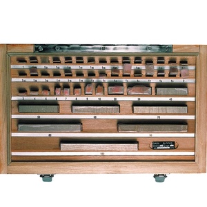 Bloque <span class=keywords><strong>de</strong></span> calibre <span class=keywords><strong>de</strong></span> carburo <span class=keywords><strong>de</strong></span> alta precisión, con caja <span class=keywords><strong>de</strong></span> madera - Product Image 3