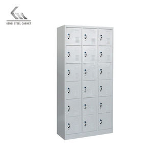 Nhân Viên Văn Phòng Sắt Pigeon Lỗ Pad Khóa 20 Cửa Kim Loại Lưu Trữ Tủ 20 Tier Thép Tủ <span class=keywords><strong>Locker</strong></span> - Product Image 6
