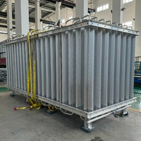 Vaporizador de Oxígeno Líquido Criogénico de 300nm3/h a Temperatura del Aire para Llenado de Cilindros de Oxígeno a Alta Presión