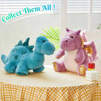 Épée Dragon Ptérosaure Dinosaure Jouet En Peluche Pondéré Chauffable Avec Des Graines De Lin De Lavande Warmies Animaux En Peluche Micro-ondes