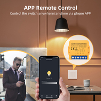 Module d'interrupteur mural intelligent Avatto CE ROHS 110V 240V pour la maison connectée, variateur de lumière Wi-Fi, application Smart Life Tuya