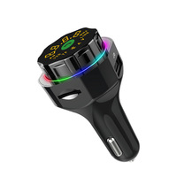 Transmisor FM para Auto AP06S 5.4, Rompe Cristales de Ventana, Cortador de Cinturón de Seguridad, Cargador de Auto 12V-24V con Luz LED
