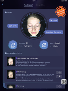 DJM-máquina de análisis de la piel, escáner facial 3D para salón de belleza y clínica, 20 Mega Cámara Moreme