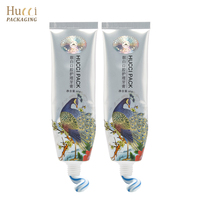 Tube cosmétique en plastique ABL personnalisé D30 30ml-60ml, emballage vide rechargeable laminé pour dentifrice avec bouchon à vis