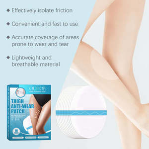 Protector de Piernas y Calentadores Elásticos Transpirables Ouhoe, Anti-Fricción, Anti-Desgaste, Adhesivos para Muslos, Pantorrillas y Talones - Product Image 3