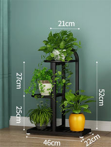 <span class=keywords><strong>Scaffale</strong></span> Portavasi Multiplo, Supporto per Fioriere in Ferro, Espositore per <span class=keywords><strong>Piante</strong></span> da Giardino - Product Image 4