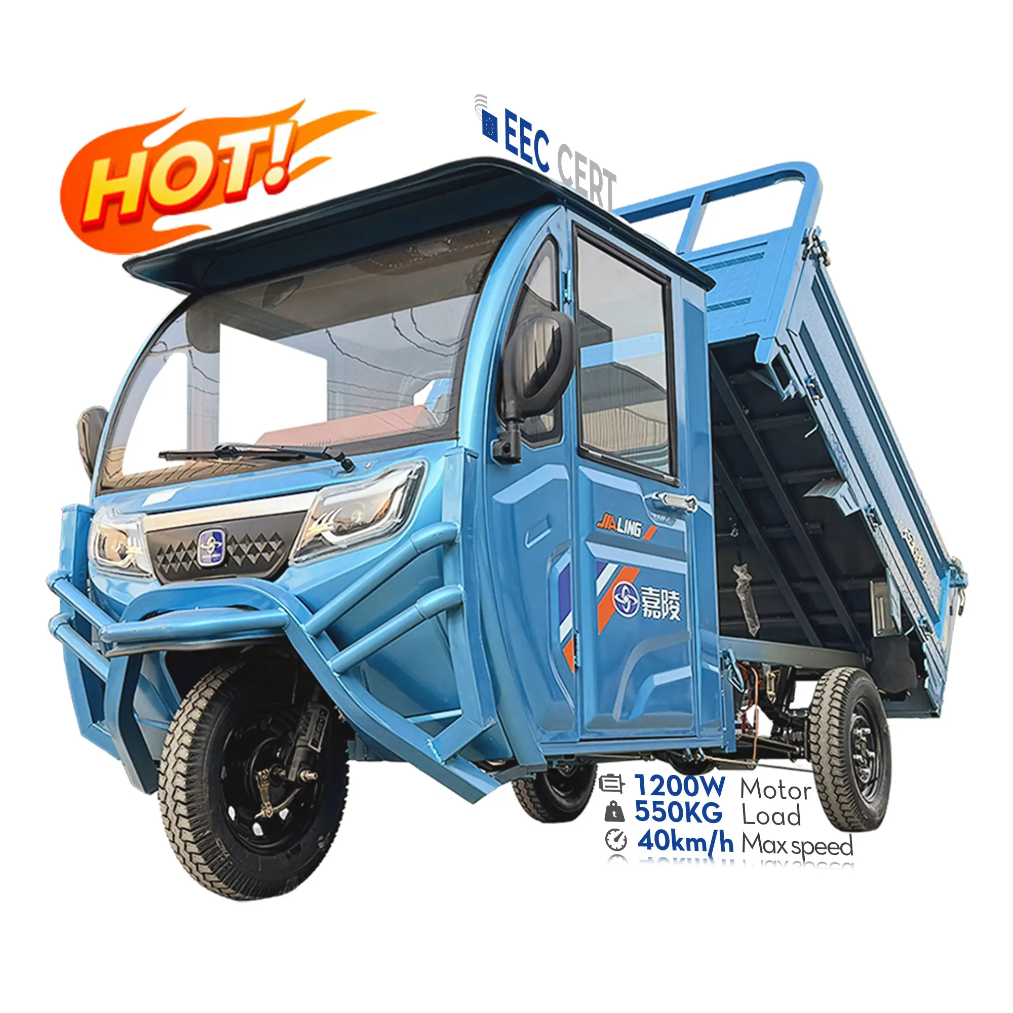 LB-QFB180 3 Wheel Electric Taxi /Closed Cabin Passenger Tricycle Tuk Tuk/Zongshen Manufacturer Electric Tricycles