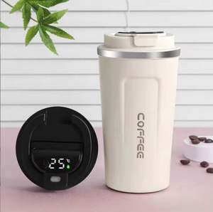 510ml Intelligent Termo Stainless Steel Coffee Mug Thermal Flask LED Digital Screen Hot Cold Drink Bottle Temperature <b>Display</b> - Product Image 1