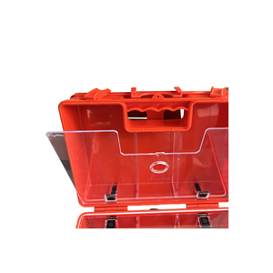 कॉन्फ़िगरेशन 25 लोगों के लिए प्लास्टिक टिकाऊ जल प्रतिरोधी दीवार पर लगाया गया पहला सहायता किट - Product Image 5