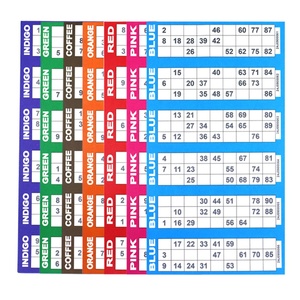 Factory Wholesale Bingo Cards Art Paper Reusable Playing Printing for Sale Funny Words Custom Bingo Game - Product Image 5