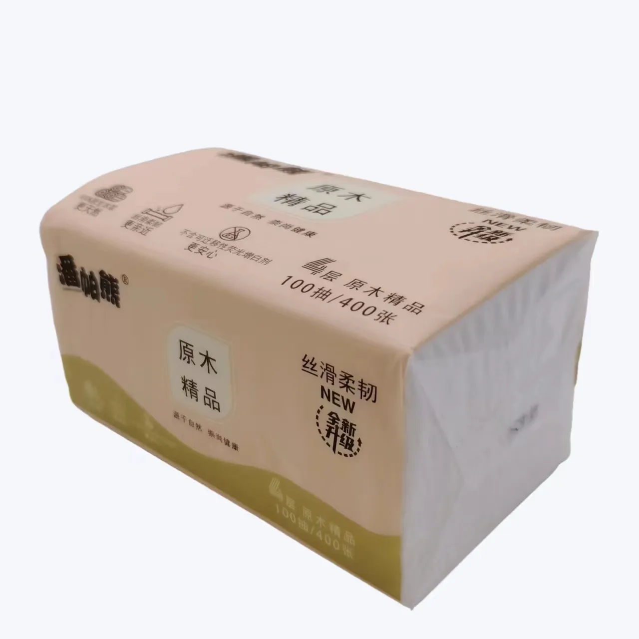 2024 hochwertiges Toilettenpapier im Großhandel 4 Ply-Rolle Seidenpapier individuell Holzpulpe günstiges Toilettenpapier Hersteller