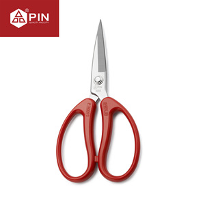 กรรไกรอเนกประสงค์ สแตนเลส สีแดง 90 มม. เกรดอุตสาหกรรม - Product Image 1