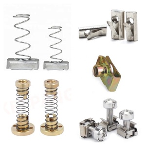 (M6 M8 M10 M12) Thép không gỉ/thép carbon strut kênh khe lá dài mùa xuân hạt - Product Image 2