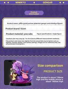 Figurine Pokémon Gengar de Playism - Product Image 4