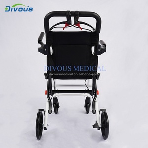 Super Light 13KG New <b>Walker</b> Manual Foldable Ultralight Wheelchair Portable <b>Disabled</b> Aids - Product Image 5