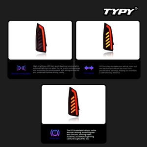 Conjunto de Luces Traseras para Cadillac ATS 2014-2017 con Luces LED de Circulación Trasera y Señales de Giro Dinámicas - Product Image 3