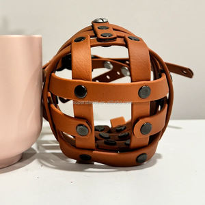 Aangepaste Gepersonaliseerde Pvc Gecoate Hond Snuit Open Neus En Traktatie Gat Voor Gevoelige Honden Gemaakt Van Duurzaam Plastic - Product Image 2