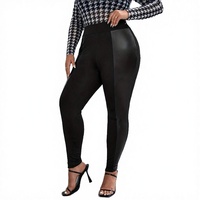 Legging Penambah Pinggul XXL Desain Lembut Bahan Silikon Polyester Food Grade Ukuran Besar Setengah Betis Bernapas Cocok untuk Empat Musim
