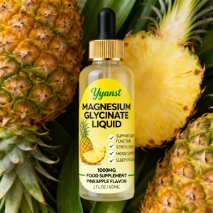Gouttes de citrate de magnésium OEM/ODM avec bromélaïne pour soutenir la digestion et la santé cardiaque, favoriser l'humeur et la relaxation mentale - Product Image 1