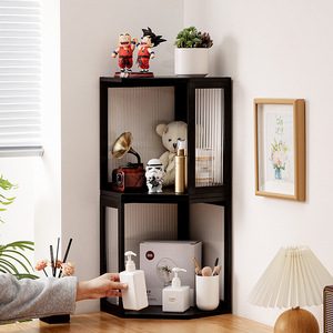 Countertop <b>shelf</b>, corner stackable storage rack, tiered <b>shelf</b>, multi-layer combination cup holder, small bookshelf. - Product Image 2