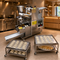 Automatische Mini-Samosa-Ravioli-Dumpling-Pierogi-Fleischpasteten-Maschine, Empanada-Arancini-Kroketten-Frühlingsrollen-Herstellungsmaschine