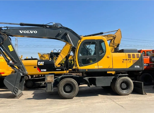 Maquinaria de buena calidad Original usada Volvo EW170BLC excavadora de ruedas de segunda mano equipo pesado con componentes de núcleo de motor - Product Image 5