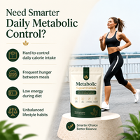 Poudre de soutien métabolique avec fibres, huile MCT et L-Carnitine – Complément alimentaire quotidien pour la satiété, l'énergie et un métabolisme sain des graisses