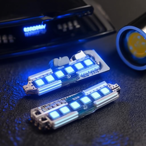 Dual Tip 39mm 2835 6led Blue Board Aluminum Led Bulb Core <b>Auto</b> Lighting - Product Image 2
