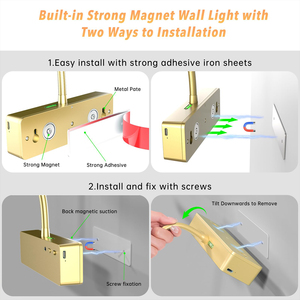 <b>Wireless</b> Art Picture Light Wall Mounted Painting Light with Remote & Timer, Dimmable Battery Powered Light for Gallery, Display - Product Image 6