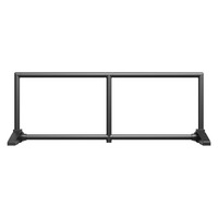 Barrière de terrain de pickleball portable, clôture intérieure, séparateur, support de filet, écran anti-balles pour l'entraînement, les clubs et les terrains de tournoi