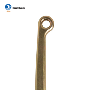 HIDEA <span class=keywords><strong>Crochet</strong></span> en J en acier super allié forgé à froid, trempé, électrogalvanisé, thermolaqué, facteur de sécurité <span class=keywords><strong>4</strong></span>:1 avec trou rond - Product Image 3