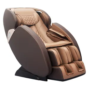 Высококачественное массажное 3D кресло из искусственной кожи с длинной дорожкой, поставка с завода, с ЖК-контроллером