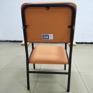 Chaise d'hôpital avec accoudoirs en bois et siège rembourré pour adultes et personnes âgées, design confortable - Product Image 3
