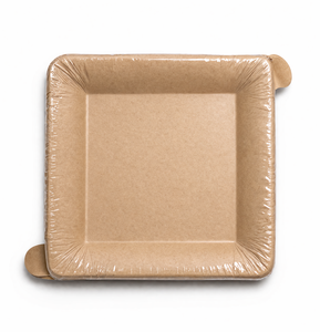 Assiettes jetables 20 pièces 10'' multi-usages réutilisables en papier, 90 % moins de déchets, pour la maison et les repas nomades - Product Image 2