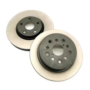 Nouvelles plaquettes et disques de frein arrière pour GMC Terrain 2018-2020 - Disques revêtus AEGIS GEOMET avec plaquettes en céramique Alpha, finition métallique - Product Image 6