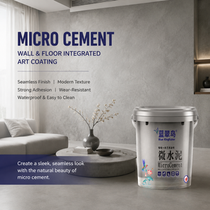 Juego moderno <span class=keywords><strong>de</strong></span> microcemento para diseño <span class=keywords><strong>de</strong></span> hotel y baño Pintura <span class=keywords><strong>de</strong></span> revestimiento impermeable para decoración <span class=keywords><strong>de</strong></span> pisos y paredes - Product Image 2