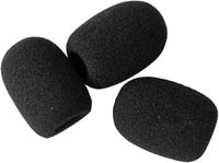 Pare-brise de microphone de mini casque, couverture en mousse de microphone Lavalier de 4 tailles, couverture en mousse de microphone de mini taille
