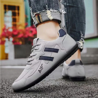 Mocassins en maille pour hommes de luxe, de marque OEM, respirants, à semelle souple, légers, tendance, polyvalents, pour adolescents, style skate, vente en gros
