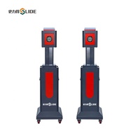 Instrument d'alignement de roues 3D SLIDE SLD-76P - Équilibrage précis et stable à 220 tr/min, poids de roue maximal de 75 kg, puissance de 250 W, affichage numérique LED