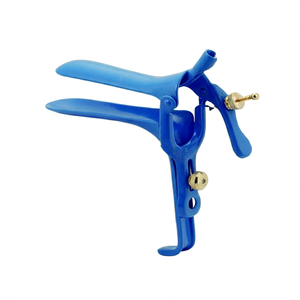 Espéculo Vaginal Cusco Manual de Acero Inoxidable de Alta Calidad con Tubo de Evacuación de Humo, Instrumento Quirúrgico Reutilizable con Certificación CE Hasni - Product Image 1