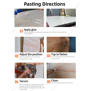 Carreaux muraux en pierre flexibles ignifuges série <span class=keywords><strong>ardoise</strong></span> panneau souple extérieur moderne pour Villa chambre hôtel cuisine applications extérieures - Product Image 4